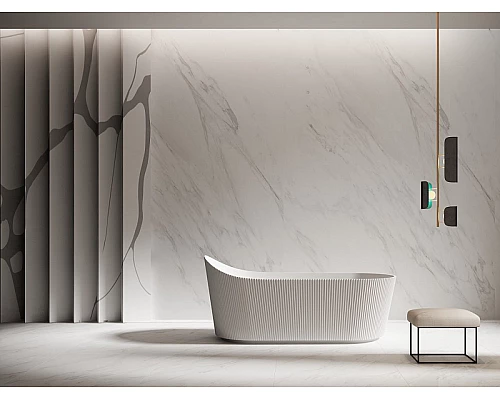 Акриловая ванна Abber 170х80 AB9445MW без гидромассажа