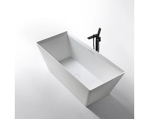 Заказать Ванна из искусственного камня Abber Berlin 170x75 AM9912 Белая без гидромассажа в магазине сантехники Santeh-Crystal.ru