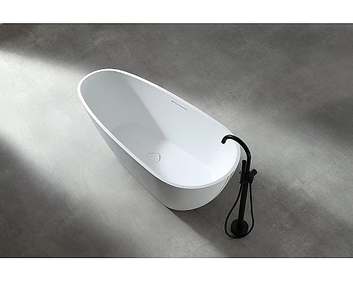 Приобрести Ванна из искусственного камня Abber Dortmund 170x75 AM9911 Белая без гидромассажа в магазине сантехники Santeh-Crystal.ru