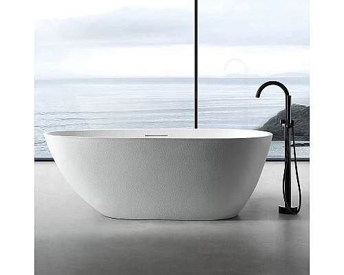 Приобрести Ванна из искусственного камня Abber Dortmund 170x75 AM9911 Белая без гидромассажа в магазине сантехники Santeh-Crystal.ru