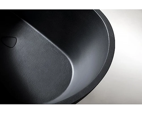 Приобрести Ванна из искусственного камня Abber Dortmund 170x75 AM9911B Черная без гидромассажа в магазине сантехники Santeh-Crystal.ru