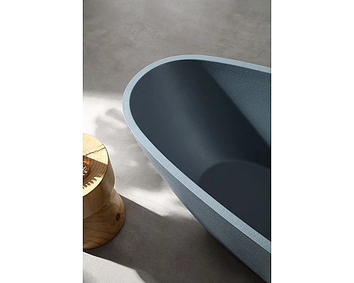 Приобрести Ванна из искусственного камня Abber Dortmund 170x75 AM9911G Серая без гидромассажа в магазине сантехники Santeh-Crystal.ru