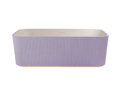 Заказать Ванна из искусственного камня Abber Stein 170x75 AS9663Violett Фиолетовая без гидромассажа в магазине сантехники Santeh-Crystal.ru