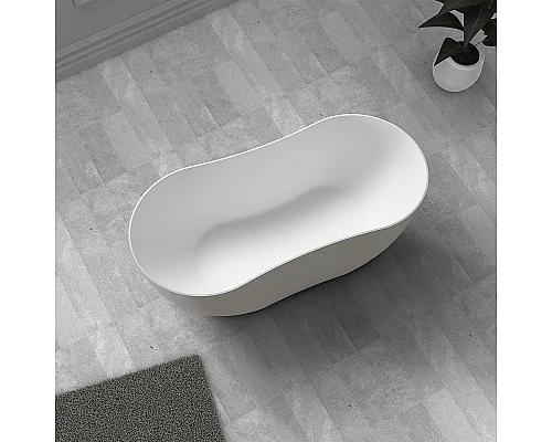 Ванна из искусственного камня Abber Stein 170x80 AS9604 без гидромассажа