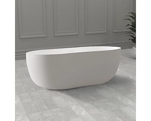 Ванна из искусственного камня Abber Stein 170x80 AS9604 без гидромассажа