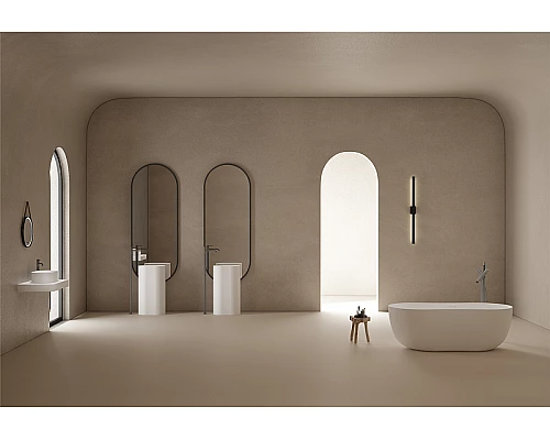 Ванна из искусственного камня Abber Stein 170x80 AS9604 без гидромассажа