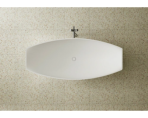 Ванна из искусственного камня Abber Stein 180x80 AS9610 без гидромассажа