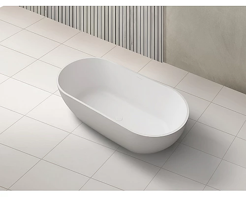 Ванна из искусственного камня Abber Stein 170x75 AS9613-1.7 без гидромассажа