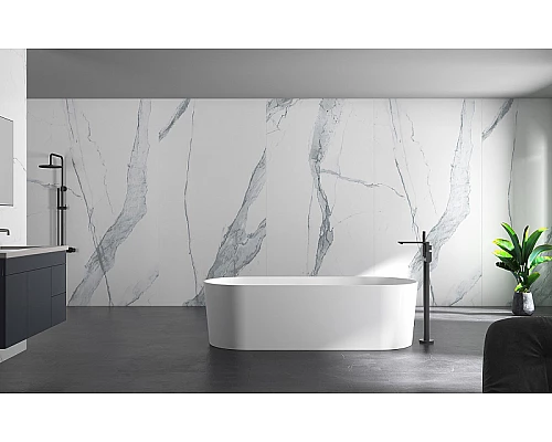 Ванна из искусственного камня Abber Stein 180x75 AS9614 без гидромассажа