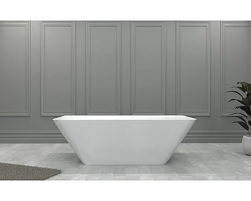 Ванна из искусственного камня Abber Stein 180x85 AS9619 без гидромассажа