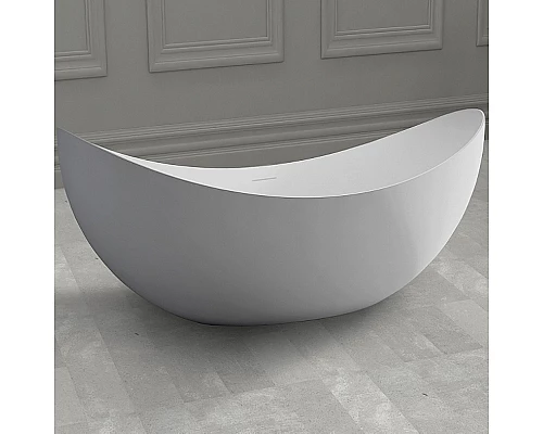 Ванна из искусственного камня Abber Stein 180x80 AS9633 без гидромассажа