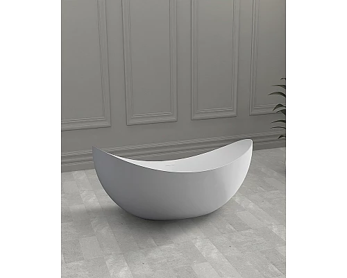 Ванна из искусственного камня Abber Stein 180x80 AS9633 без гидромассажа