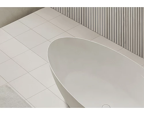 Ванна из искусственного камня Abber Stein 180x85 AS9625-1.8 без гидромассажа