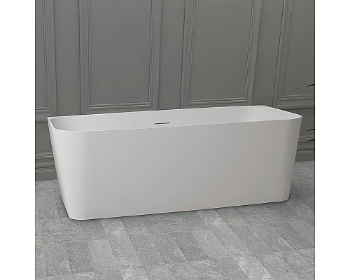 Ванна из искусственного камня Abber Stein 170x75 AS9617 без гидромассажа