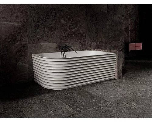 Ванна из искусственного камня Abber Stein 170x80 AS9651 R без гидромассажа