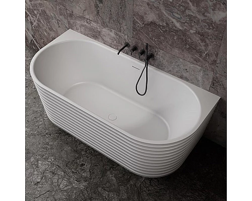Ванна из искусственного камня Abber Stein 170x80 AS9652 без гидромассажа