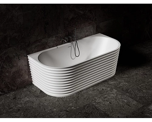 Ванна из искусственного камня Abber Stein 170x80 AS9652 без гидромассажа