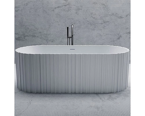 Ванна из искусственного камня Abber Stein 170x75 AS9653 без гидромассажа
