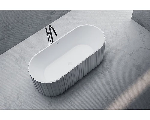 Ванна из искусственного камня Abber Stein 170x75 AS9653 без гидромассажа