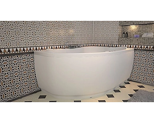 Приобрести Акриловая ванна Aquanet Capri 160x100 R 205386 без гидромассажа в магазине сантехники Santeh-Crystal.ru