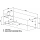 Купить Акриловая ванна Aquanet Extra 170x70 205482 без гидромассажа в магазине сантехники Santeh-Crystal.ru