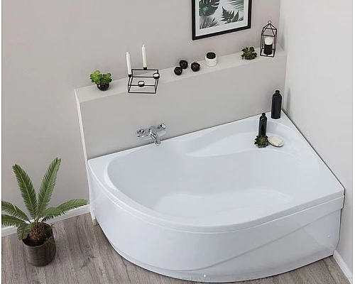 Заказать Акриловая ванна Aquanet Graciosa 150x90 R 203941 без гидромассажа в магазине сантехники Santeh-Crystal.ru