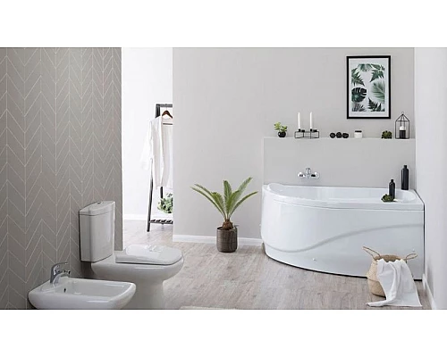 Заказать Акриловая ванна Aquanet Graciosa 150x90 R 203941 без гидромассажа в магазине сантехники Santeh-Crystal.ru