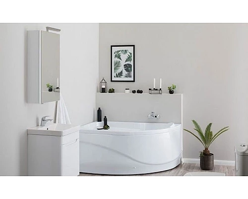 Заказать Акриловая ванна Aquanet Graciosa 150x90 L 203940 без гидромассажа в магазине сантехники Santeh-Crystal.ru