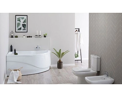 Заказать Акриловая ванна Aquanet Graciosa 150x90 L 205325 без гидромассажа в магазине сантехники Santeh-Crystal.ru