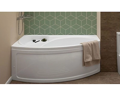 Приобрести Акриловая ванна Aquanet Jersey 170x90 L 203988 без гидромассажа в магазине сантехники Santeh-Crystal.ru