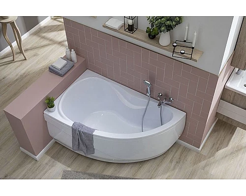 Заказать Акриловая ванна Aquanet Maldiva 150x90 L 204001 без гидромассажа в магазине сантехники Santeh-Crystal.ru