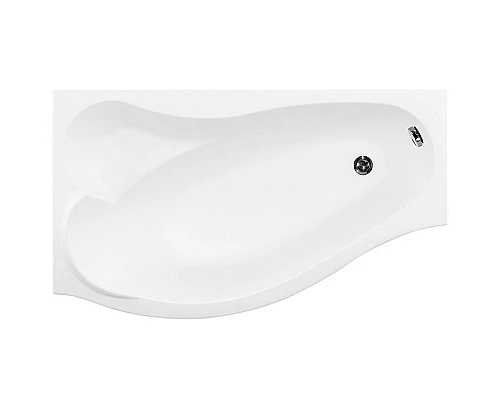 Купить Акриловая ванна Aquanet Palma 170x90 L 205737 без гидромассажа в магазине сантехники Santeh-Crystal.ru