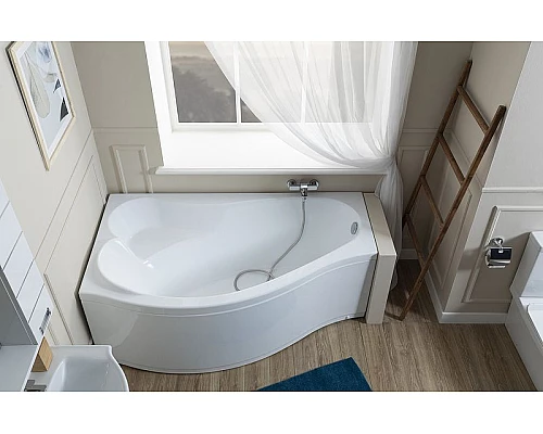 Купить Акриловая ванна Aquanet Palma 170x90 L 205737 без гидромассажа в магазине сантехники Santeh-Crystal.ru