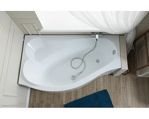 Купить Акриловая ванна Aquanet Palma 170x90 L 205737 без гидромассажа в магазине сантехники Santeh-Crystal.ru