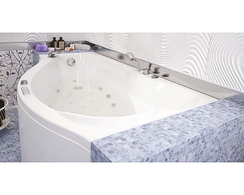 Купить Акриловая ванна Aquanet Palma 170x90 R 205537 без гидромассажа в магазине сантехники Santeh-Crystal.ru