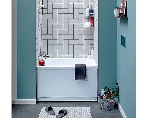 Приобрести Акриловая ванна Aquanet Seed 110x70 246133 без гидромассажа в магазине сантехники Santeh-Crystal.ru