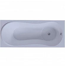 Акриловая ванна Aquatek Афродита 150x70 AFR150-0000043 без гидромассажа с фронтальной панелью с каркасом (разборный) со слив-переливом (справа)
