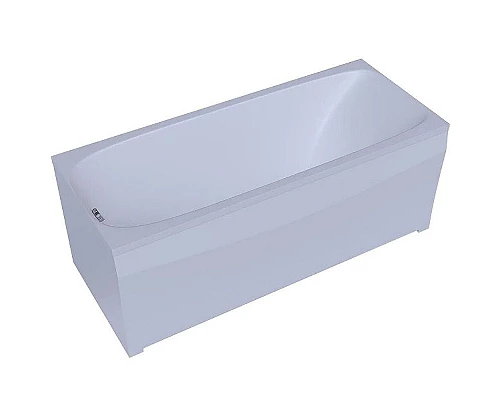 Купить Акриловая ванна Aquatek Альфа 140x70 ALF140-0000019 без гидромассажа с фронтальной панелью с каркасом (разборный) со слив-переливом (слева) в магазине сантехники Santeh-Crystal.ru