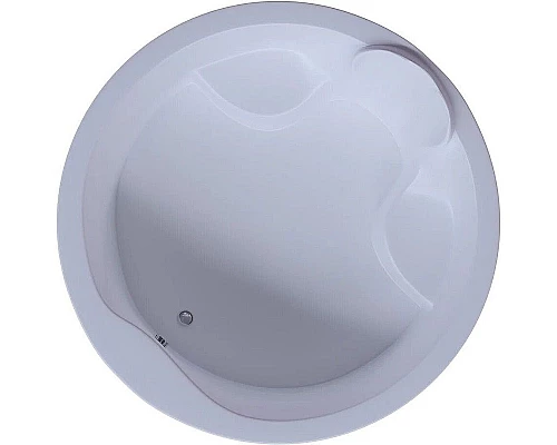 Заказать Акриловая ванна Aquatek Аура 180x180 AUR180-0000033 без гидромассажа с фронтальной панелью с каркасом (вклеенный) со слив-переливом в магазине сантехники Santeh-Crystal.ru