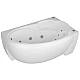 Приобрести Акриловая ванна Aquatek Бетта 160x97 R BET160-0000001 с гидромассажем с фронтальной панелью с каркасом (разборный) со слив-переливом в магазине сантехники Santeh-Crystal.ru