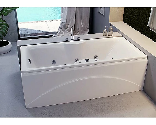 Заказать Акриловая ванна Aquatek Феникс 170x75 FEN170-0000043 без гидромассажа с фронтальной панелью с каркасом (разборный) со слив-переливом (слева) в магазине сантехники Santeh-Crystal.ru