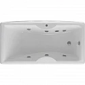 Акриловая ванна Aquatek Феникс 180х85 FEN180-0000006 с гидромассажем с фронтальной панелью с каркасом (разборный) со слив-переливом (слева)