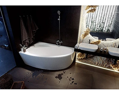 Купить Акриловая ванна Aquatek Eco-friendly Фиджи 170х110 L FID170-0000001 без панелей, каркаса и слив-перелива в магазине сантехники Santeh-Crystal.ru