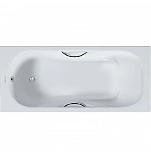 Чугунная ванна Aquatek Гамма 170x75 AQ8070FH-00 без антискользящего покрытия