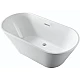 Заказать Акриловая ванна Aquatek Хорса 168x76 AQ-5776 без гидромассажа в магазине сантехники Santeh-Crystal.ru