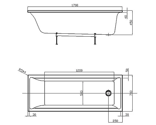 Приобрести Акриловая ванна Aquatek Eco-friendly Лайма 170х70 LAI170-0000001 без панелей, каркаса и слив-перелива в магазине сантехники Santeh-Crystal.ru