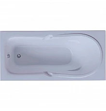 Акриловая ванна Aquatek Леда 170х80 LED170-0000034 без гидромассажа с фронтальной панелью с каркасом (разборный) со слив-переливом (слева)