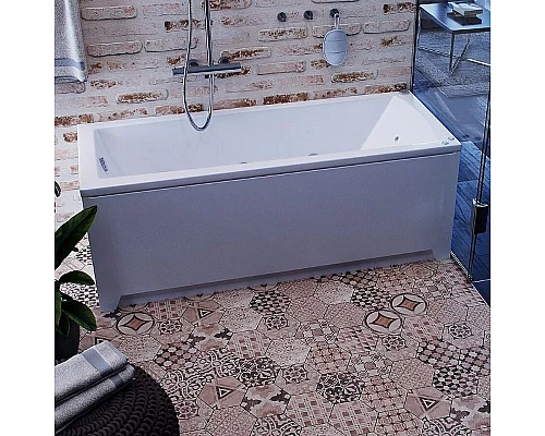 Заказать Акриловая ванна Aquatek Либра New 150x70 LIB150N-0000008 без гидромассажа без панелей с каркасом (разборный) со слив-переливом в магазине сантехники Santeh-Crystal.ru