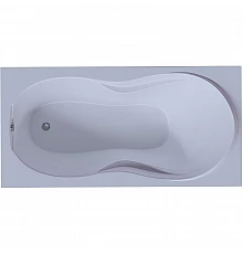 Акриловая ванна Aquatek Мартиника 180х90 MAR180-0000068 без гидромассажа с фронтальной панелью с каркасом (разборный) со слив-переливом (слева)