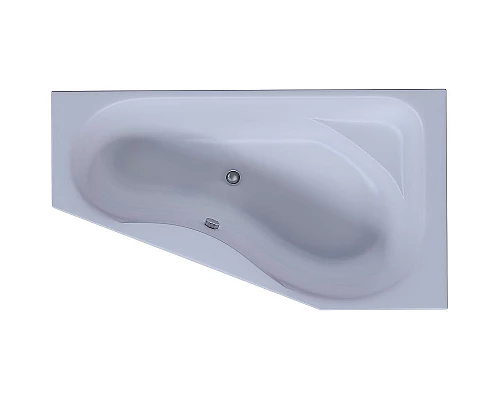 Купить Акриловая ванна Aquatek Медея 170x95 R MED180-0000038 без гидромассажа с фронтальной панелью с каркасом (вклеенный) со слив-переливом в магазине сантехники Santeh-Crystal.ru